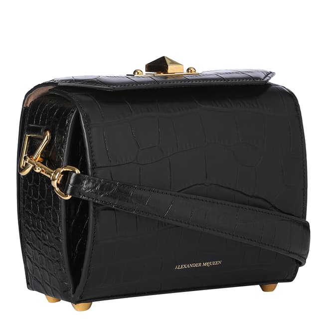Alexander McQueen Black Box Bag 19 Leather Shoulder Bag