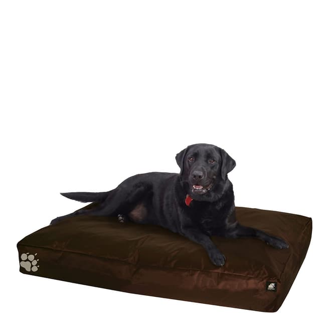 Elephant Chocolate Brown Large Dog Bed