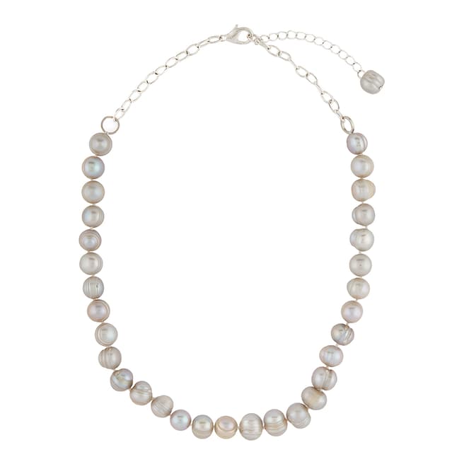 Jaeger Cream Freshwater Pearl Short Necklace