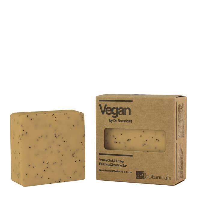 Dr. Botanicals Vanilla Chai and Amber Relaxing Cleansing Bar