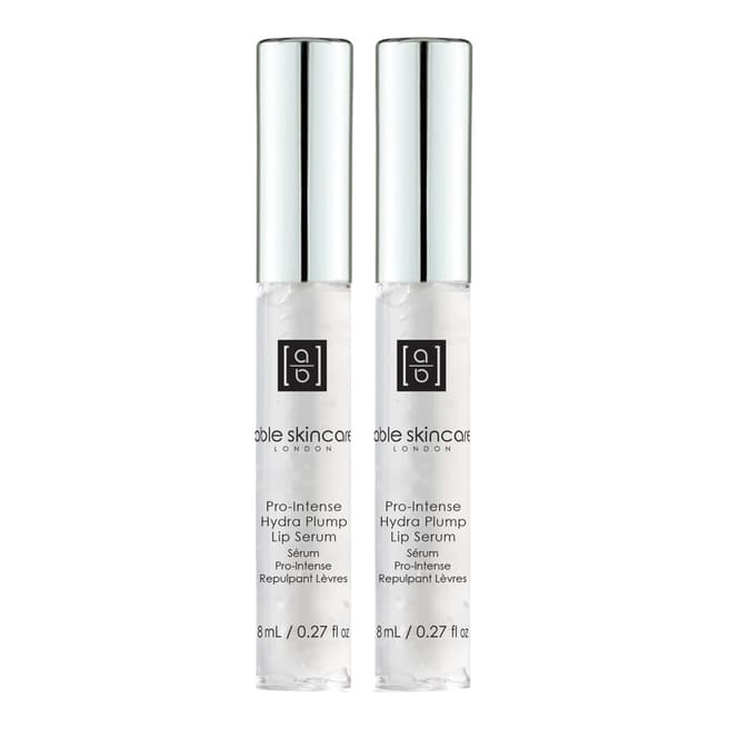 Able Skincare Set of 2 Double Lip Plump Serums
