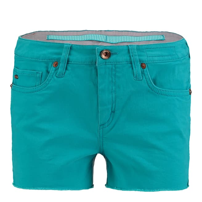 O'Neill Turquoise Cotton Island Shorts
