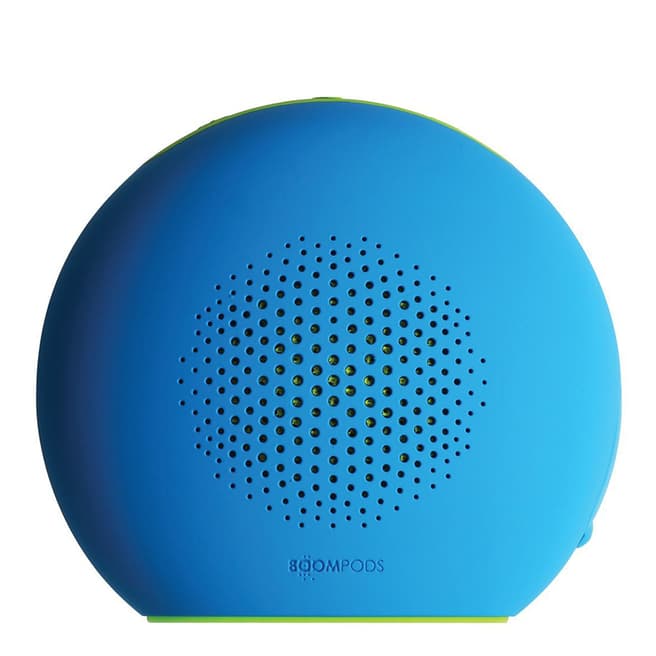 Boompods Blue/Green Bluetooth Shhh Mode Portable Speaker