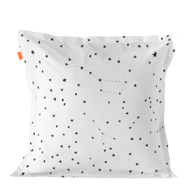 Blanc Constellation Square Pillowcase