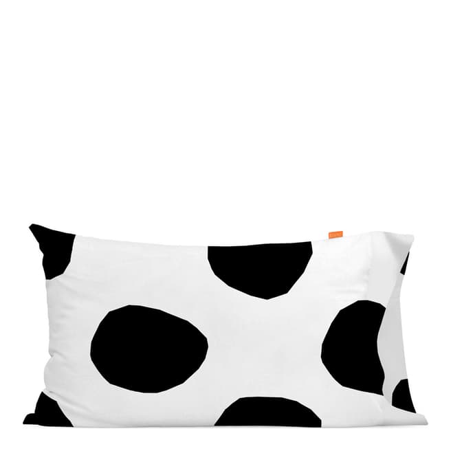 Blanc Dot Pair Of Housewife Pillowcases