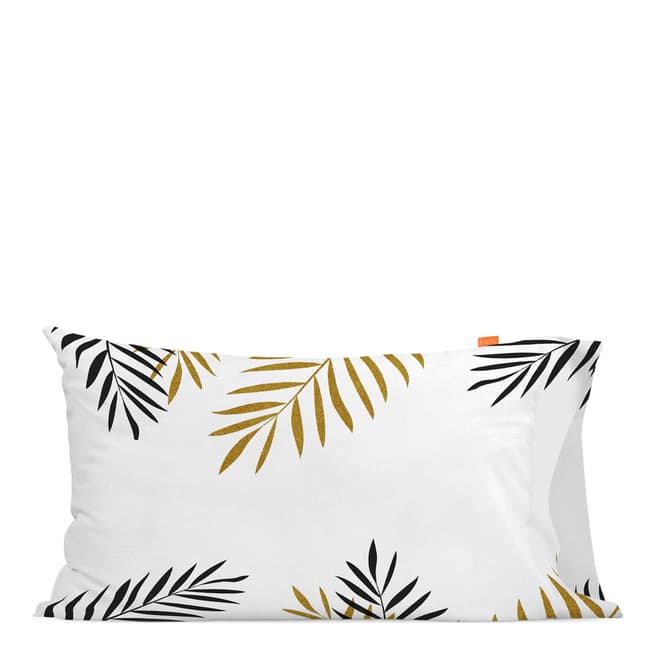 Blanc Foliage Pair Of Housewife Pillowcases