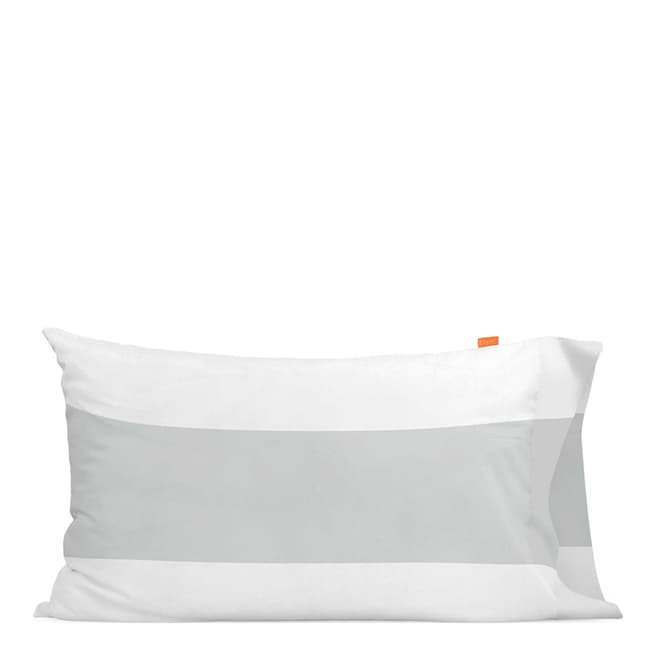 Blanc Zigzag Pair Of Housewife Pillowcases