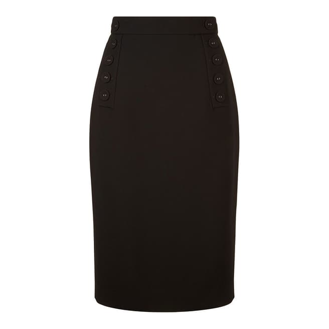 Hobbs London Black Delora Skirt