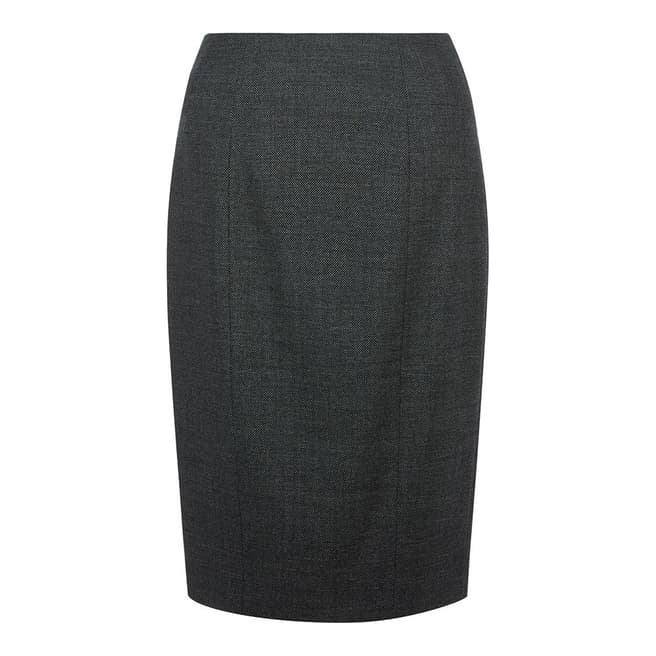 Hobbs London Grey Elysa Skirt