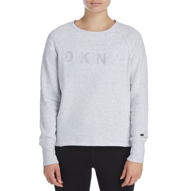 DKNY Grey Logo Sweatshirt