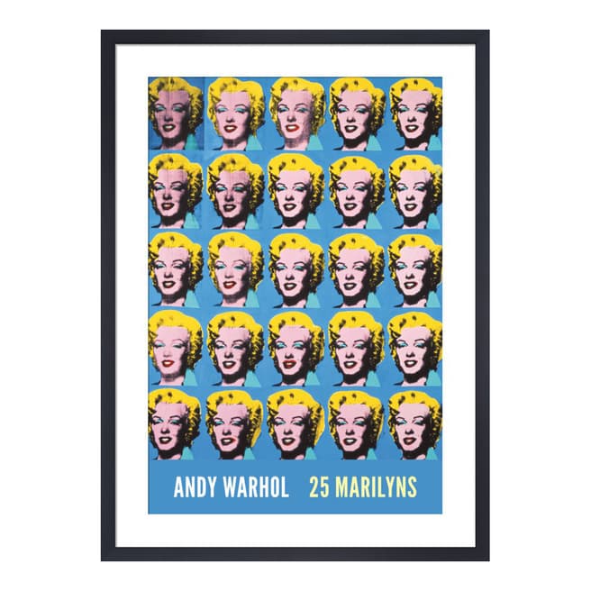 Andy Warhol Twenty-Five Colored Marilyns, 1962 65x45cm