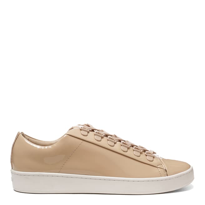 DKNY Nude Patent Leather Brayden Sneakers