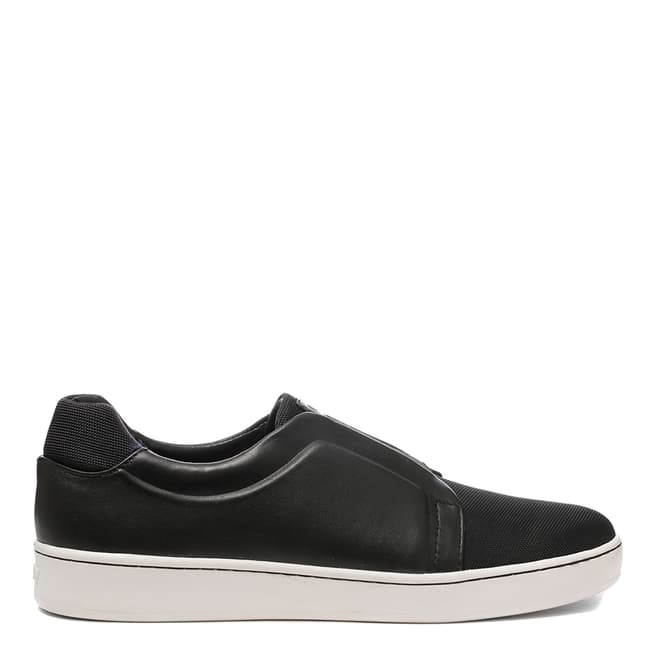 DKNY Black Leather Bobbi Slip On Sneaker