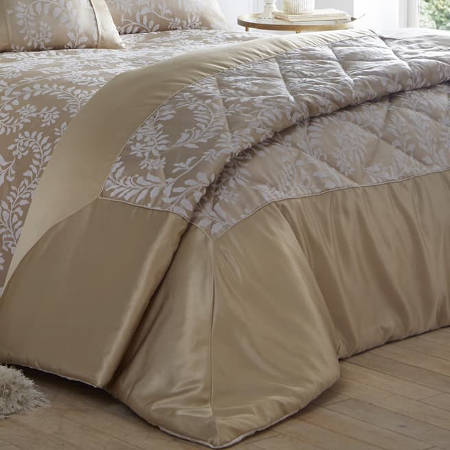 Portfolio Home Zahara Quilted Bedspread, Oyster