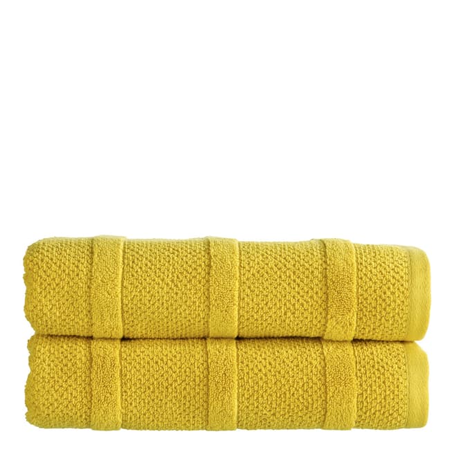 Kingsley by Christy Neo Hand Towel, Chartreuse