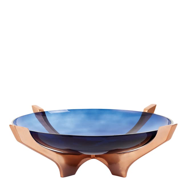 Gallery Living Blue Radstock Large Bowl Vase/Bowl