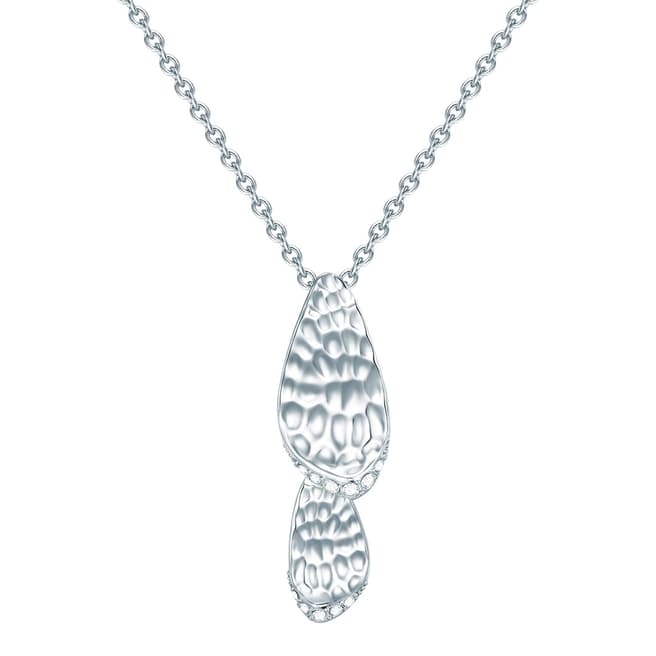 Saint Francis Crystals Silver Swarovski Elements Necklace