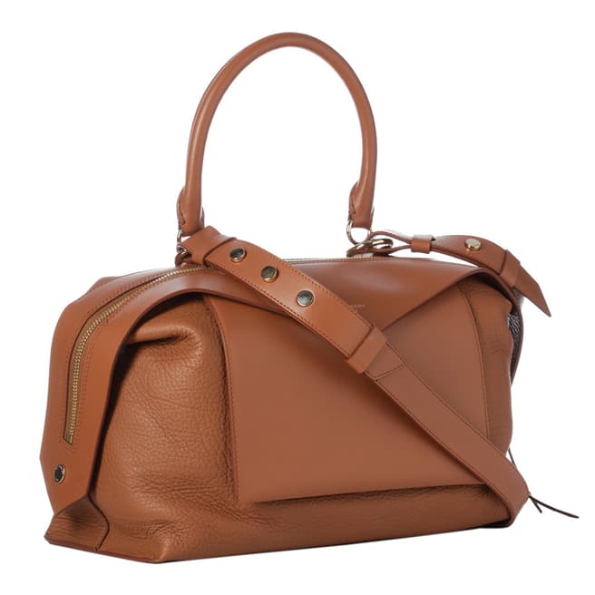 Givenchy Cognac Givenchy Medium Sway Tote Bag