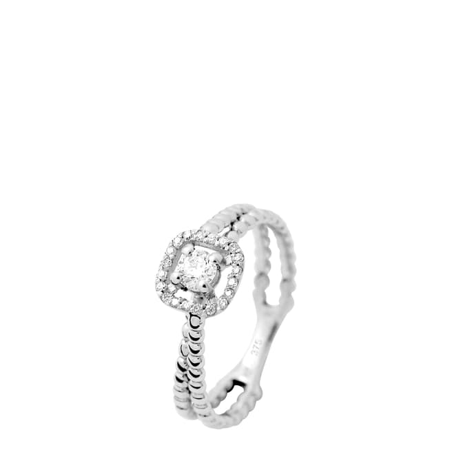 Dyamant White Gold Solitaire Diamond Ring 0.33cts