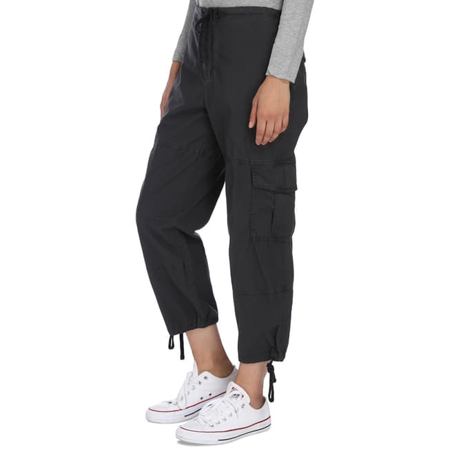 James Perse Carbon Slim Cropped Cargo Pant