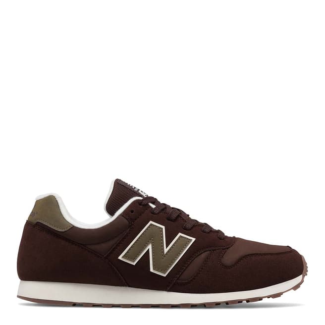 New Balance Men's Brown Suede 373 Trainers