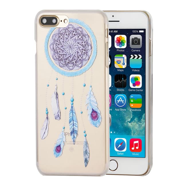 Geeko Protection Case -  Dream Catcher Feather - iPhone 7/8 - Transparent