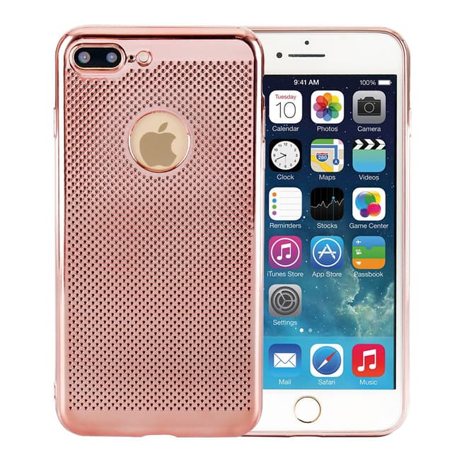 Confetti Protection Case -  Textured Dots - Rose Gold - iPhone 6