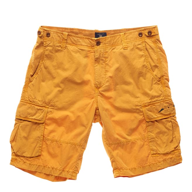 Gant Yellow Summer Cargo Shorts