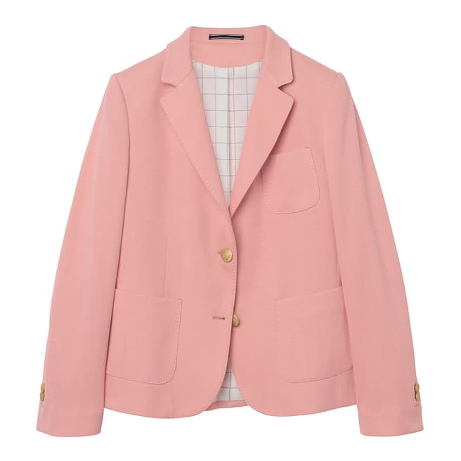 Gant Pink Stretch Jersey Blazer