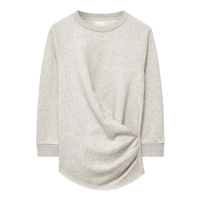 Gant Grey Wrap Cotton Sweatshirt