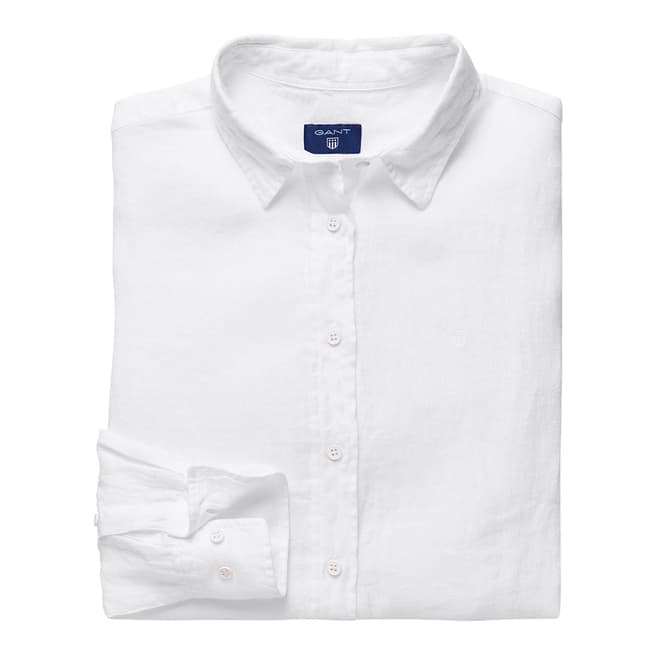 Gant White Linen Shirt