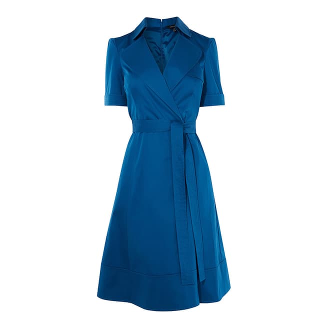 Karen Millen Blue Trench Dress