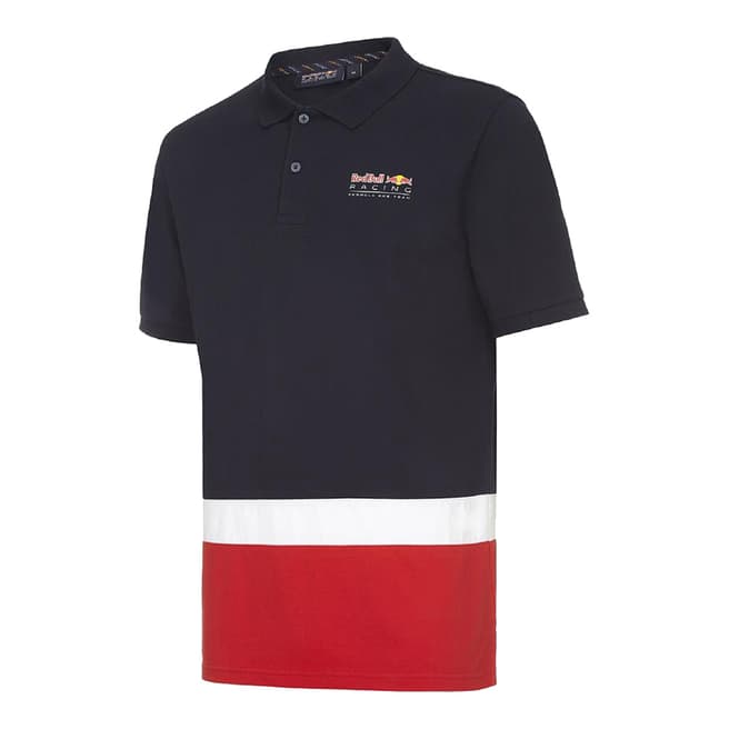 Red Bull Racing Men's Navy Seasonal Polo Shirt