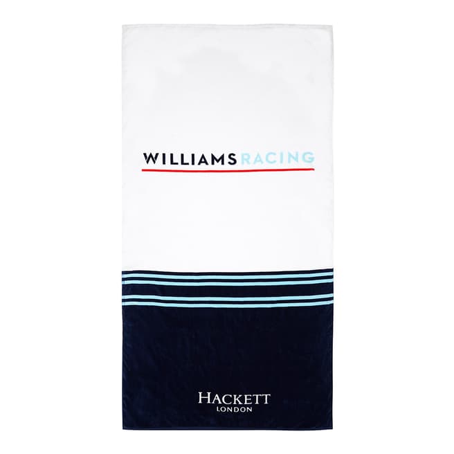 Williams Martini Racing White/Navy Towel