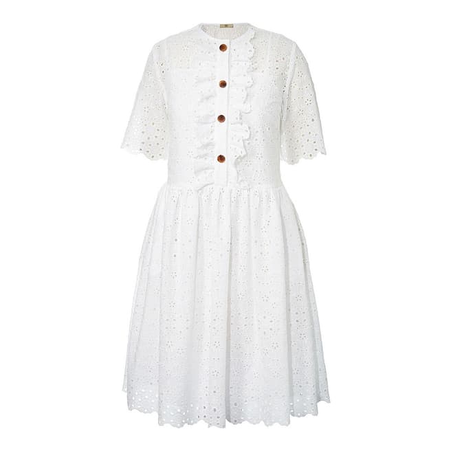 Orla Kiely Embroidery Anglaise Shirt Dress