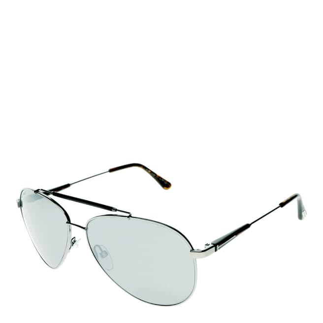 Tom Ford Men's Silver Rick Sunglasses 62mm