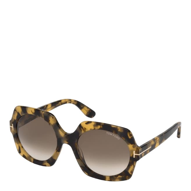 Tom Ford Women's Brown Sofia Sunglasses 57mm