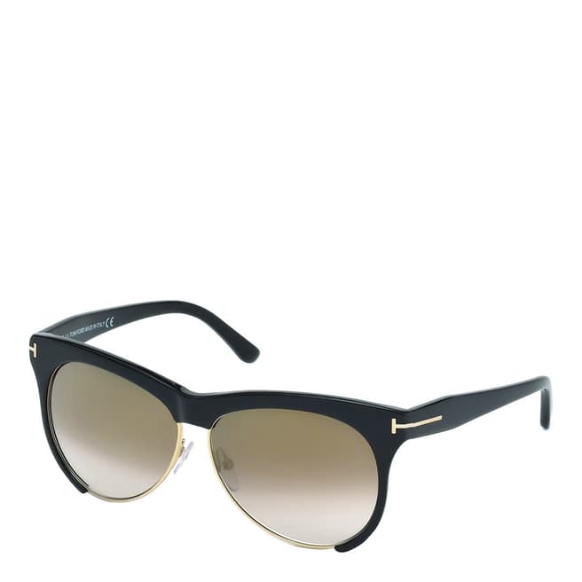 Tom Ford Women's Black Leona Sunglasses 59mm