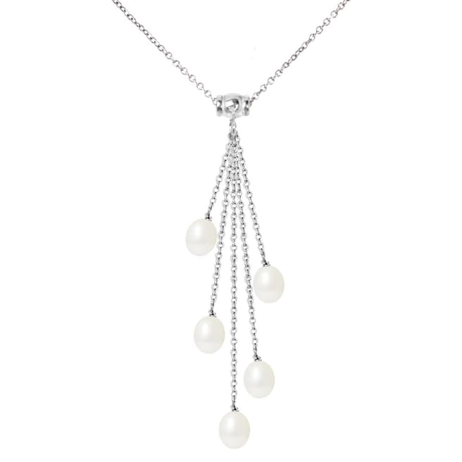 Ateliers Saint Germain White Pearl Fireworks Link Pearl Necklace