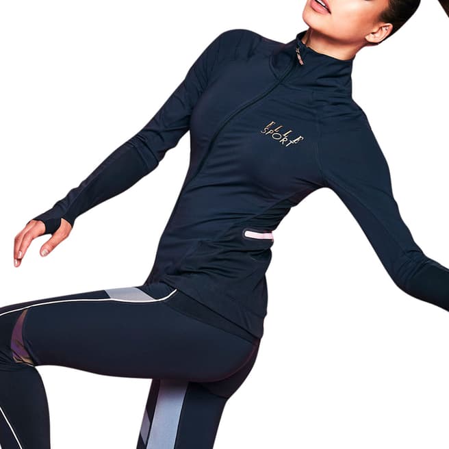 Elle Sport Charcoal Define Line Performance Jacket