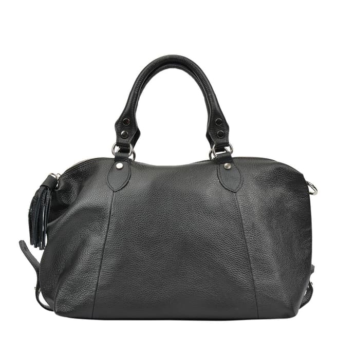 Mangotti Bags Women's Black Mangotti Bags Top Handle Bag