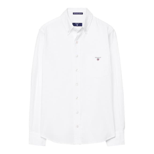 Gant White Archive Oxford Shirt