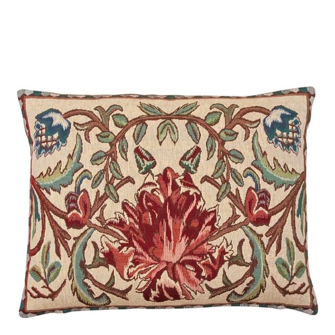 William Morris Artichoke Tapestry Cushion 38x48cm