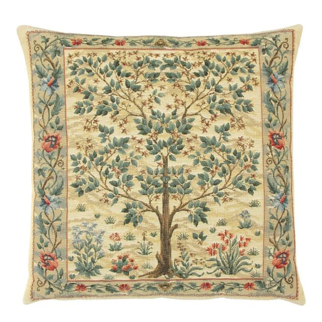 William Morris Tree of Life Tapestry Cushion 46x46cm