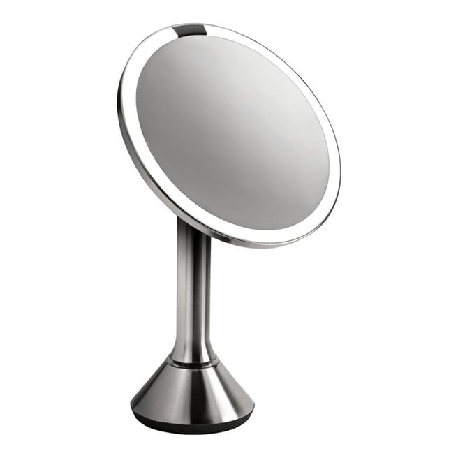 Simplehuman Stainless Steel Illuminating Sensor Mirror, 20cm