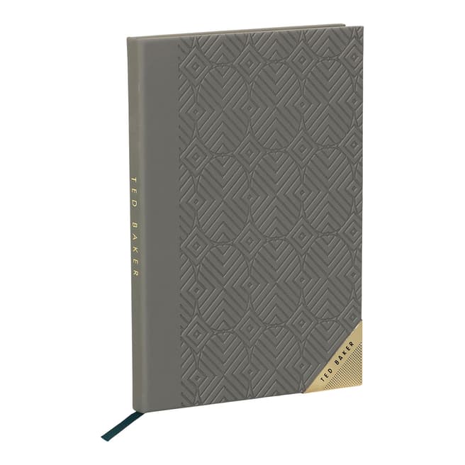 Ted Baker Ash Grey A5 Notebook