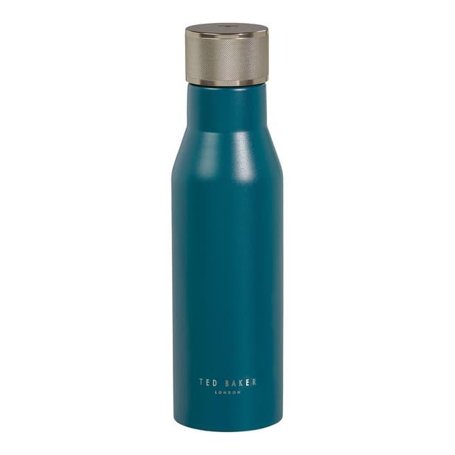 Ted Baker Emerald Green Water Bottle Knurled Lid