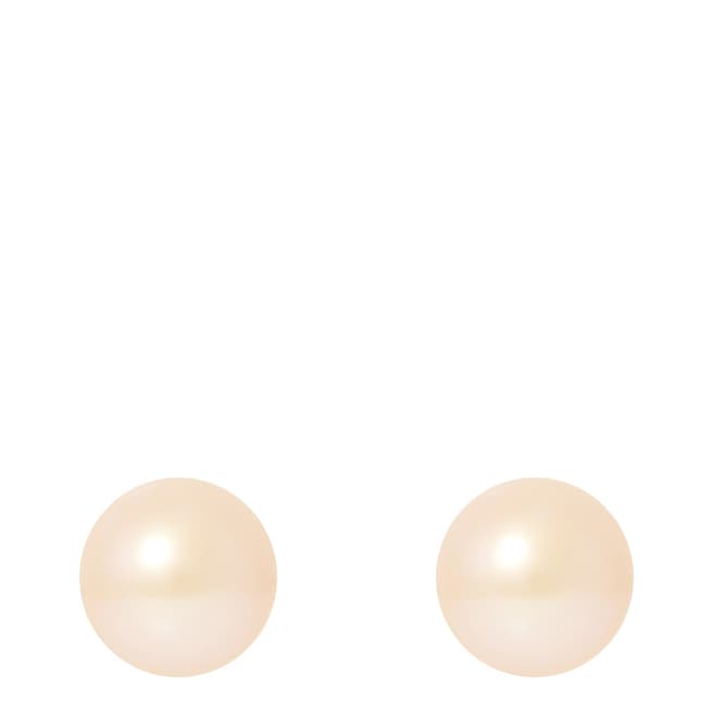 Mitzuko Pink Pearl Stud Earrings