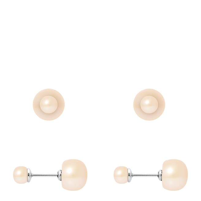 Mitzuko Pink Pearl Earrings