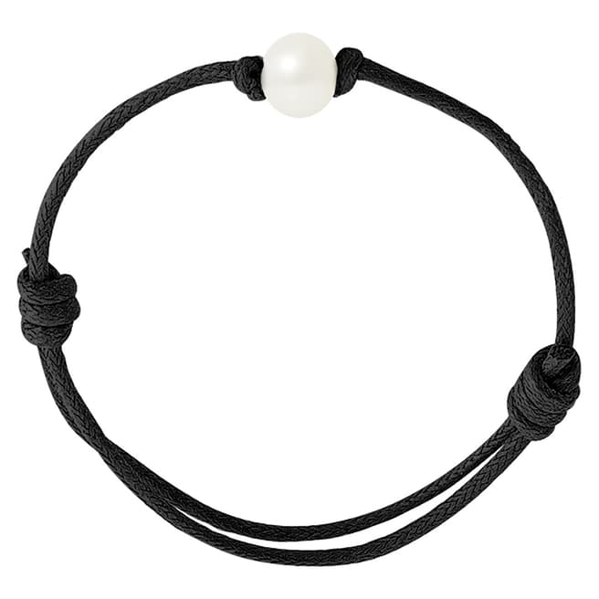 Mitzuko Black/White Pearl Bracelet